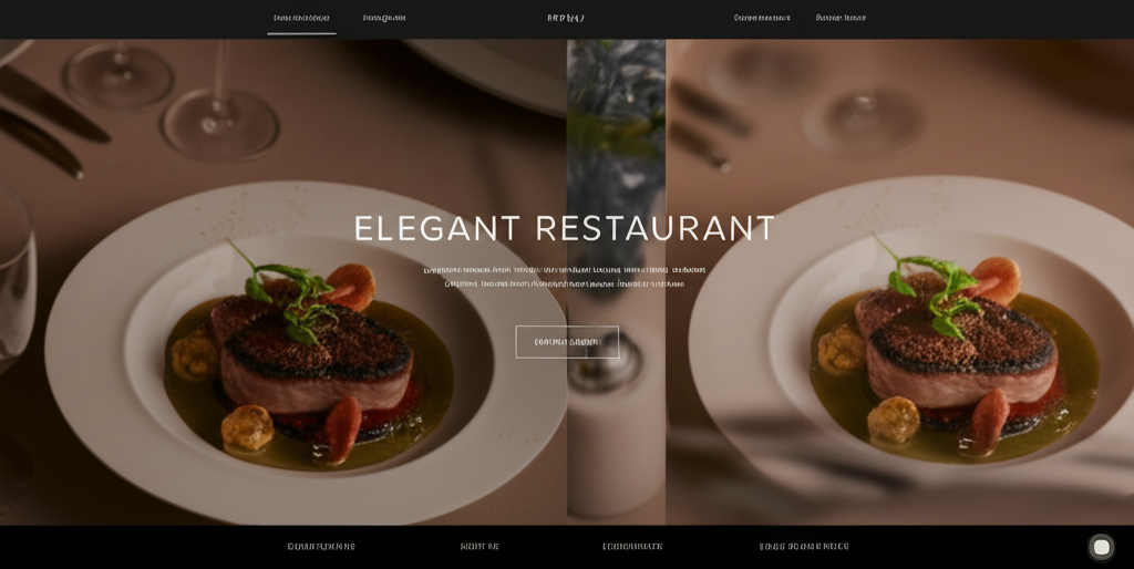 Restaurant Website